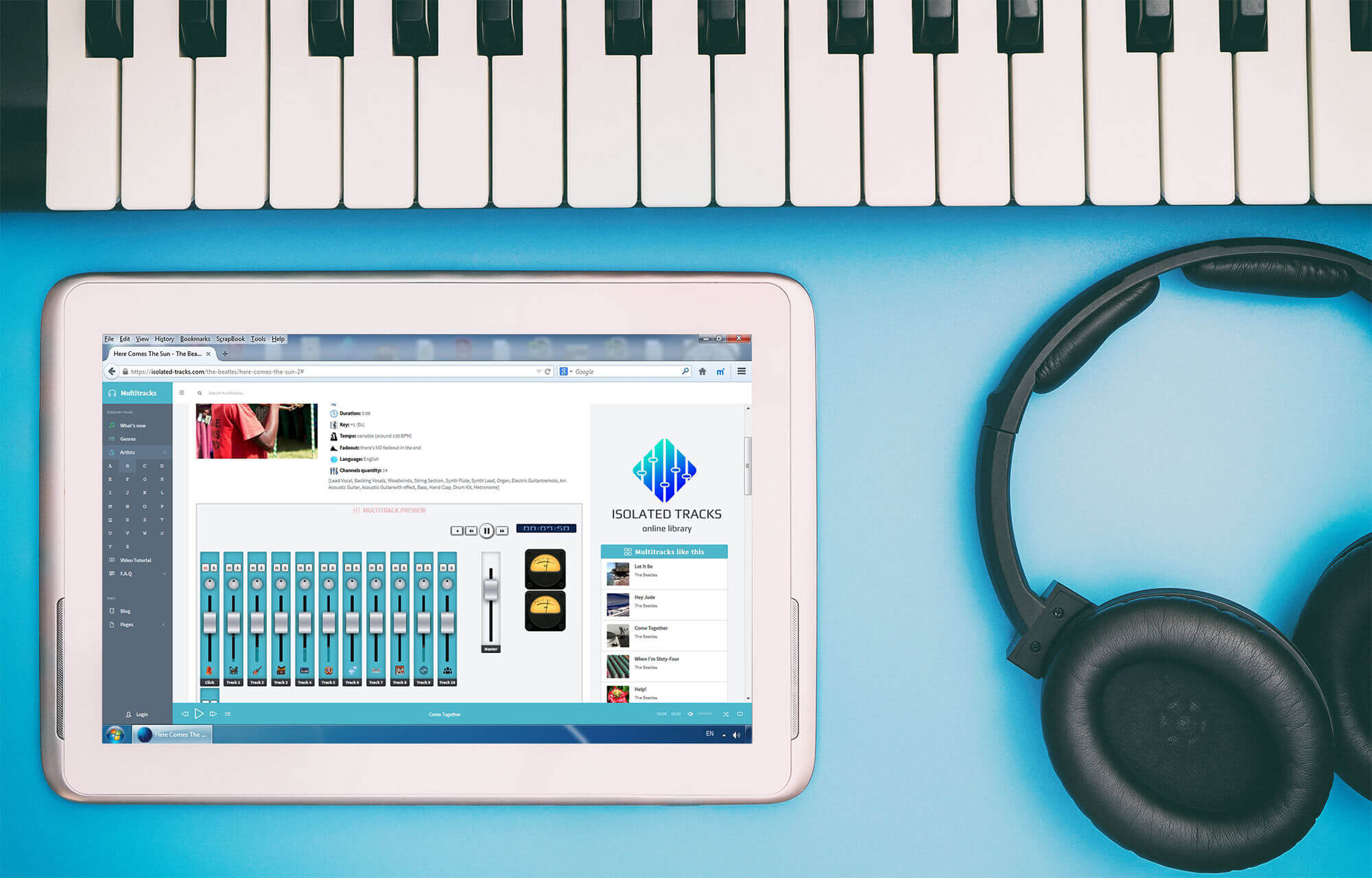 Download Backing Tracks. Multitracks for Musicians and Sound-Producers!